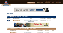 Desktop Screenshot of lmaauctions.com